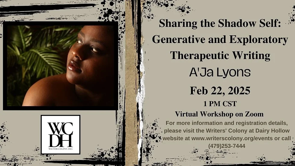 Sharing the Shadow Self: Generative and Exploratory Therapeutic Writing Workshop