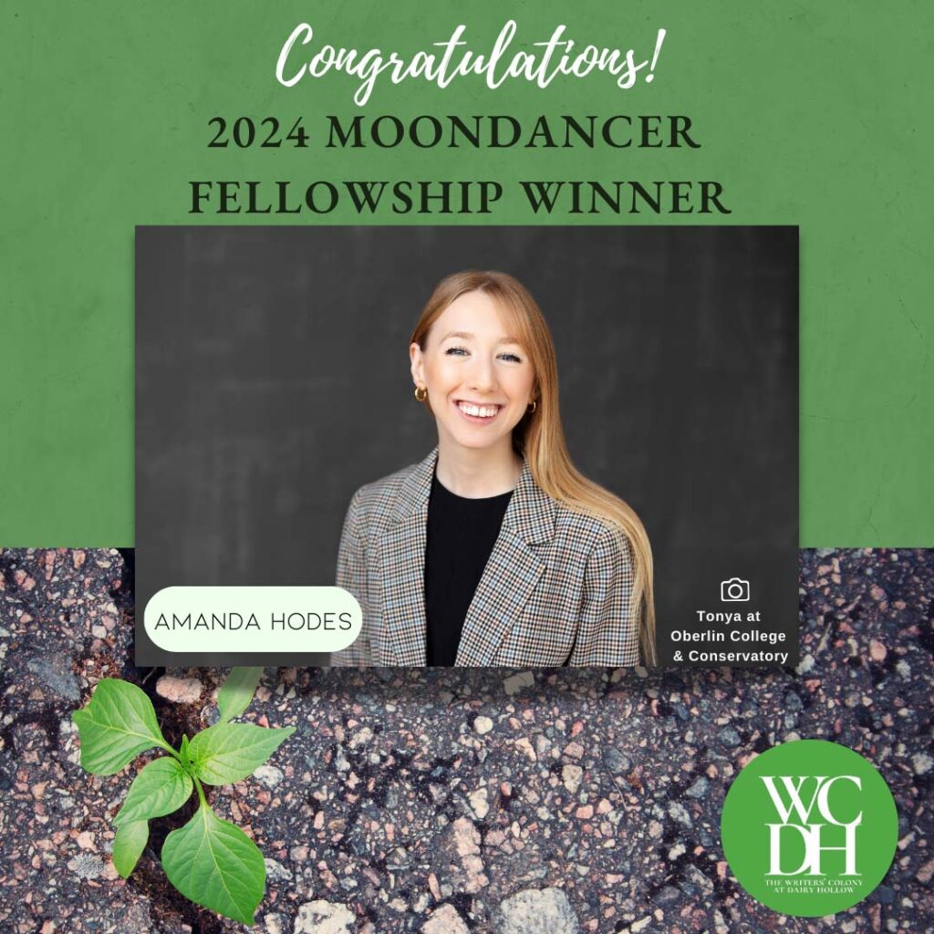 Congratulations to Amanda Hodes, Winner of the 2024 Moondancer ...