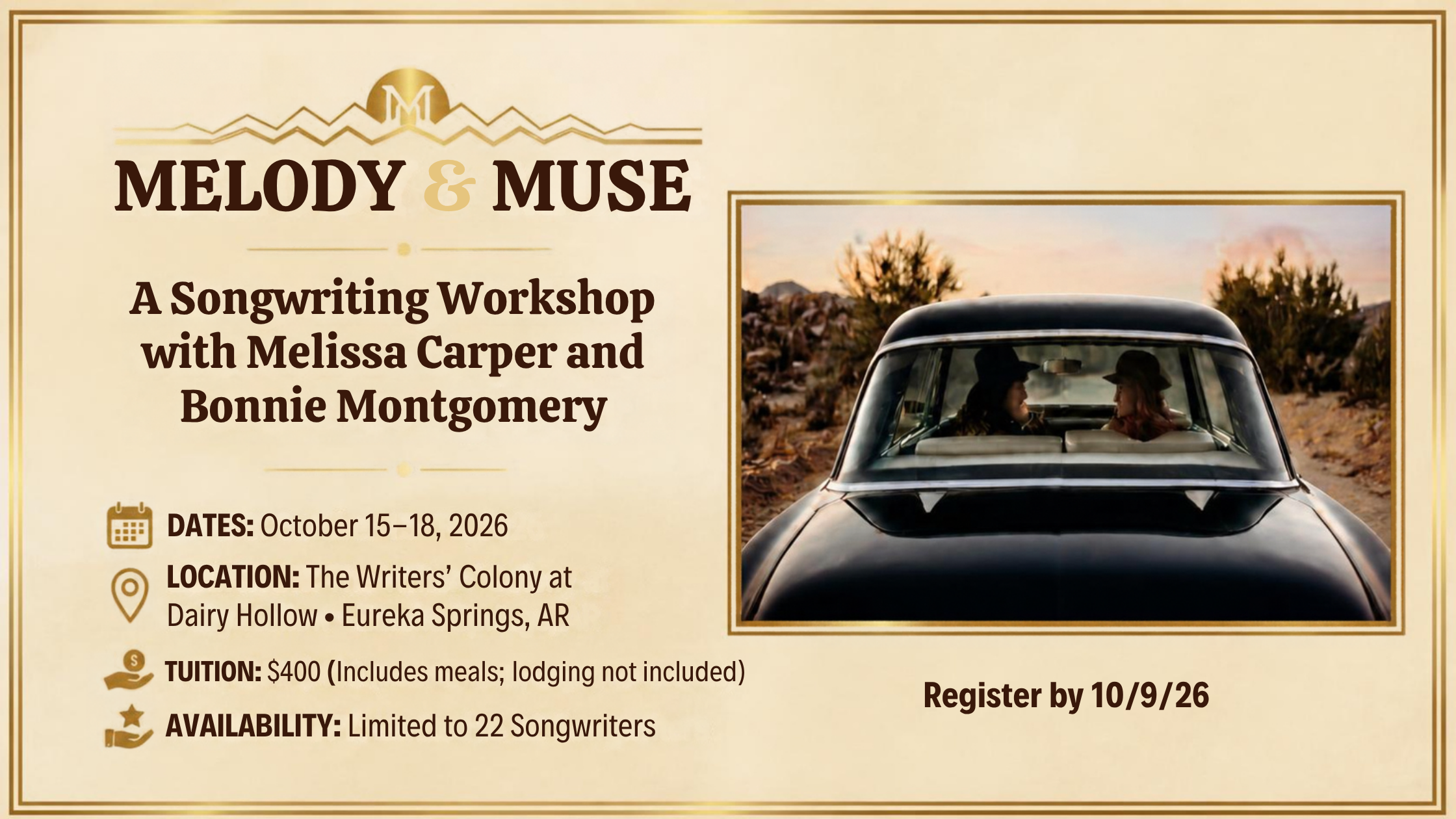 Melody and Muse - Web Graphic